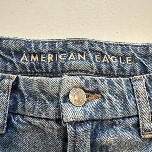 American Eagle Outfitters Curvy 90s Bootcut Stretch Womens Denim Jeans S 8 short - Picture 2 of 7